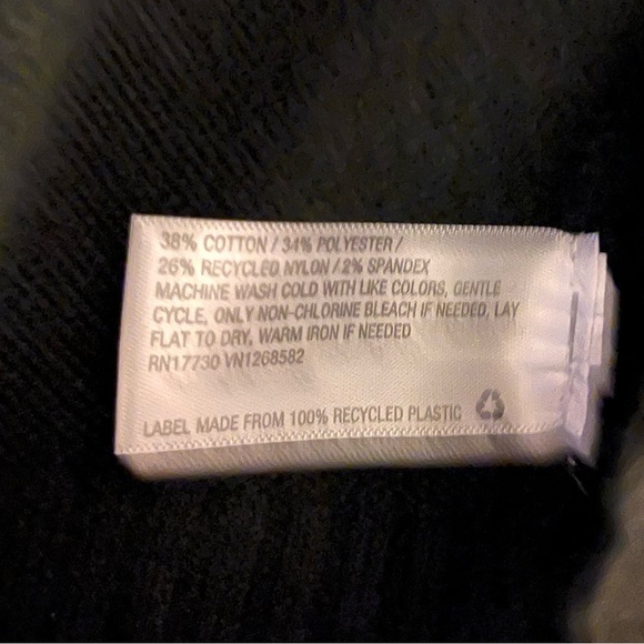 NWT XS Multicolor Striped Collared Cropped Sweater - Picture 4 of 4